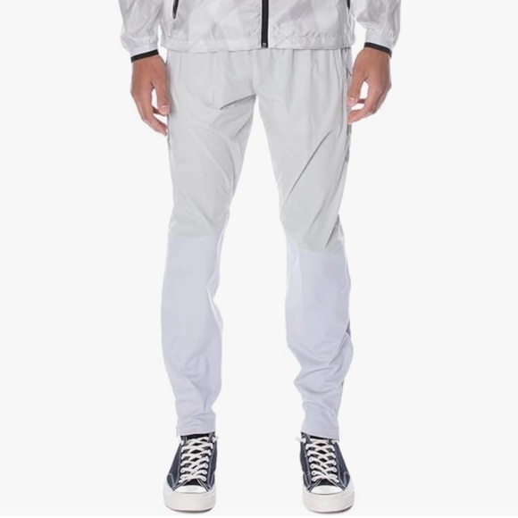 Kappa Kombat Mens Bezuna Active Pants training light grey size large - Picture 1 of 12